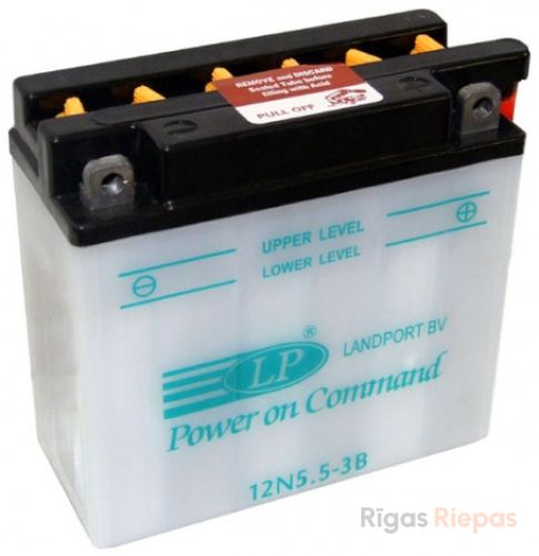 LANDPORT 12N5.5-3B DRY 5Ah 55A