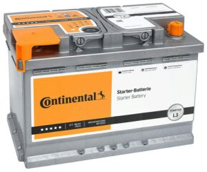 CONTINENTAL STARTER L3 80Ah 750A