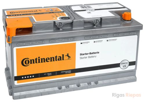 CONTINENTAL STARTER L5 100Ah 900A