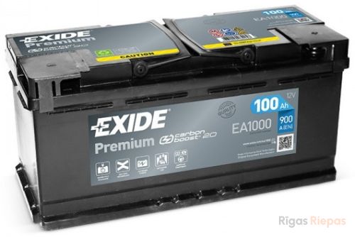 EXIDE EA1000 100Ah 900A