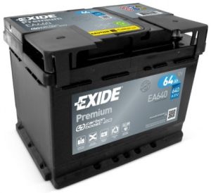 EXIDE EA640 64Ah 640A