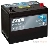 EXIDE EA754 75Ah 630A