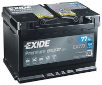 EXIDE EA770 77Ah 760A