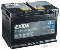 EXIDE EA770 77Ah 760A
