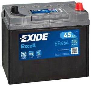 EXIDE EB454 45Ah 330A