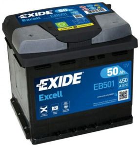 EXIDE EB501 50Ah 450A