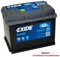EXIDE EB621 62Ah 540A