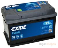 EXIDE EB712 71Ah 670A