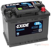 EXIDE EC550 55Ah 460A
