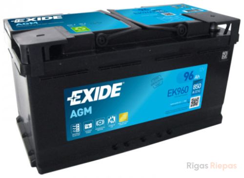 EXIDE EK960 96Ah 850A
