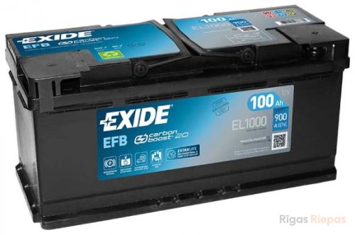 EXIDE EL1000 100Ah 900A