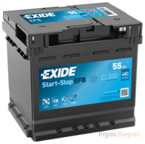 EXIDE EL550 55Ah 540A