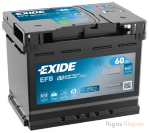 EXIDE EL600 60Ah 640A