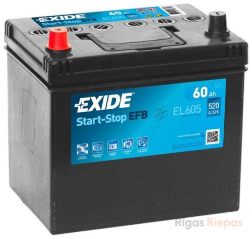 EXIDE EL605 60Ah 520A