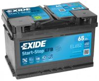 EXIDE EL652 65Ah 650A