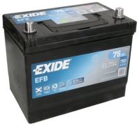 EXIDE EL754 75Ah 750A