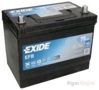EXIDE EL754 75Ah 750A