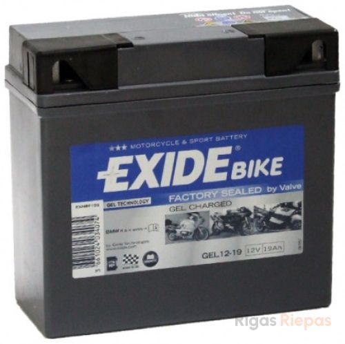 EXIDE GEL-12-19 80019 19Ah 170A
