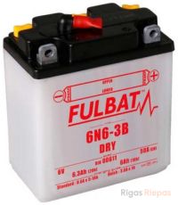 FULBAT 6N6-3B 6V 6Ah 50A