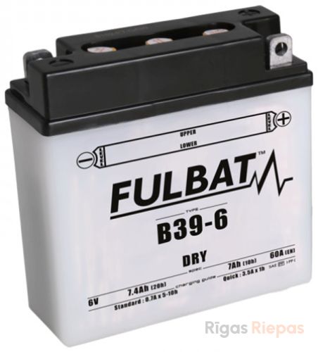 FULBAT B39-6 6V 7Ah 60A