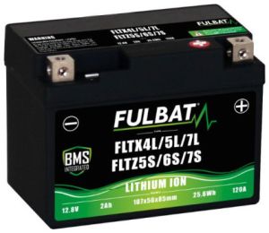 FULBAT FLTX4L/5L/7L/FLTZ5S/6S/7S 3Ah 180A
