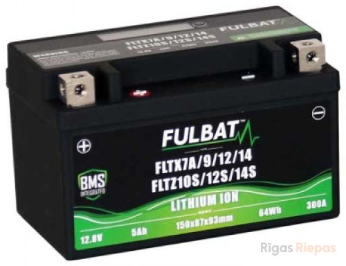 FULBAT FLTX7A/9/12/14/FLTZ10S/12S/14S 5Ah 300A