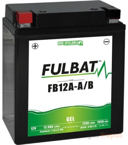 FULBAT GB12A-A (FB12A-A/B Gel) 12Ah 155A