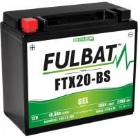FULBAT GTX20-BS (FTX20-BS Gel) 18Ah 270A