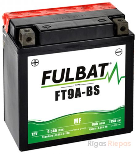 FULBAT YTX9A-BS (FT9A-BS) 9Ah 115A