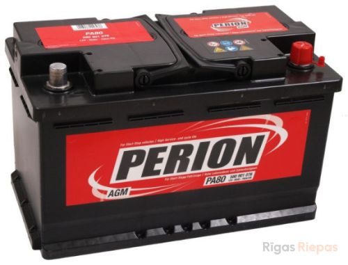 PERION PA80 (580901076) 80Ah 760A