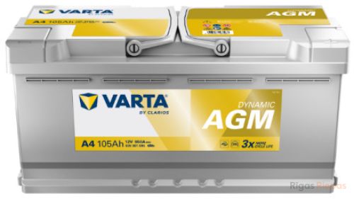 VARTA AGM A4 105Ah 950A