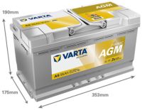VARTA AGM A5 95Ah 850A