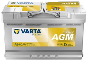 VARTA AGM A6 80Ah 800A