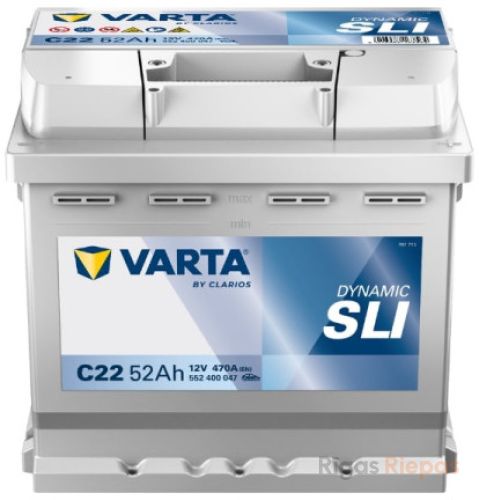 VARTA BD C22 52Ah 470A