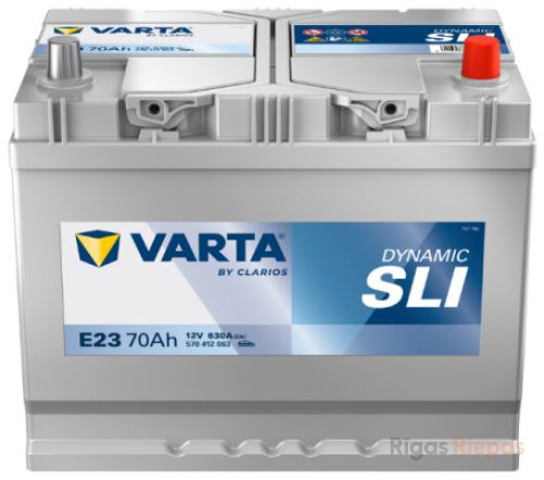 VARTA BD E23 70Ah 630A