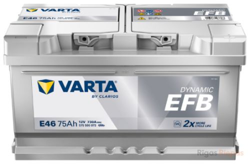 VARTA EFB E46 75Ah 730A