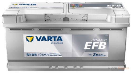 VARTA EFB N105 105Ah 950A