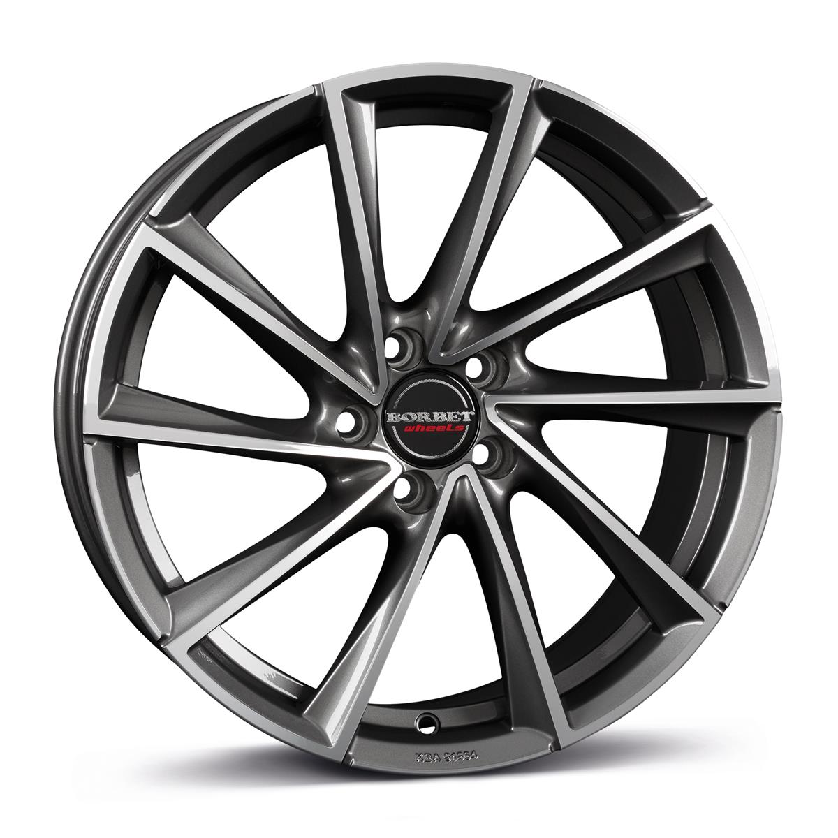 Borbet VTX 8x18 5x108 ET45 Graphite