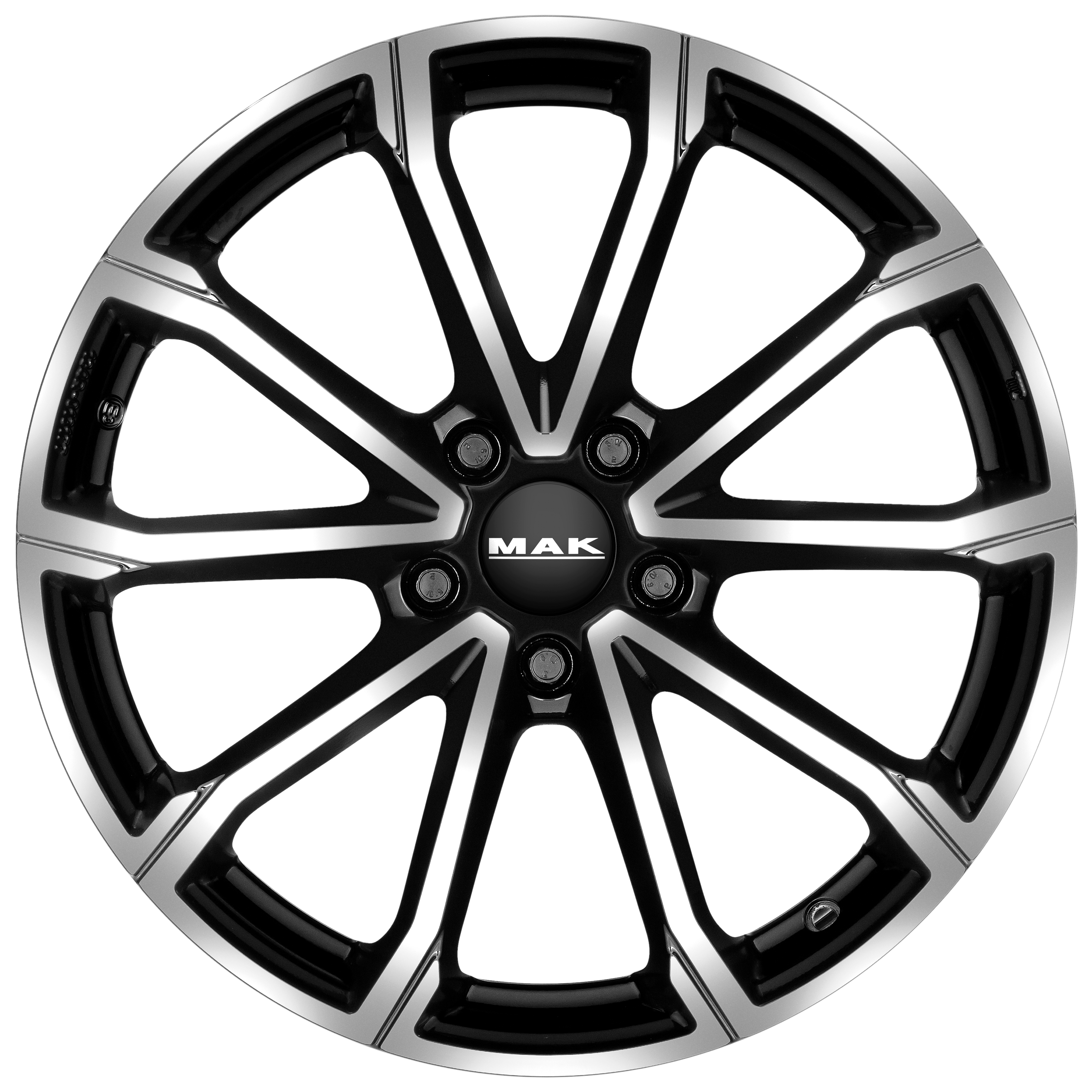 MAK Davinci 7x17 5x112 ET45 Black