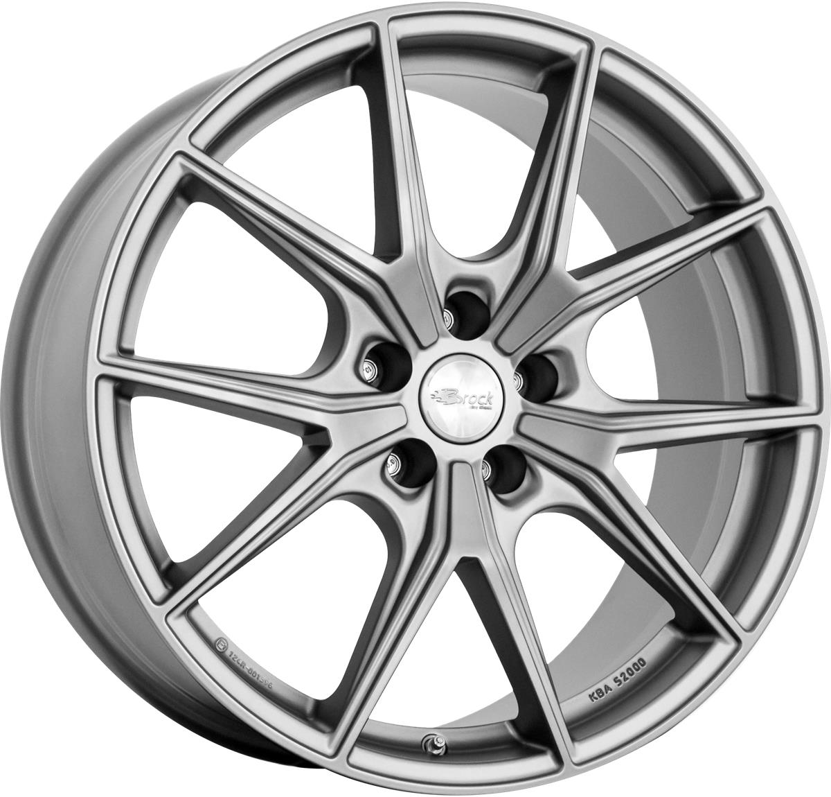 Brock B40 8x20 5x108 ET52 Ferric