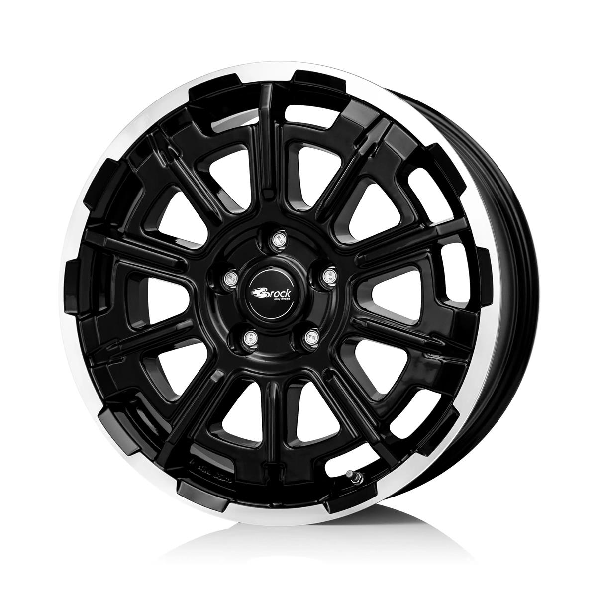Brock B45 7x17 5x108 ET46 Schwarz