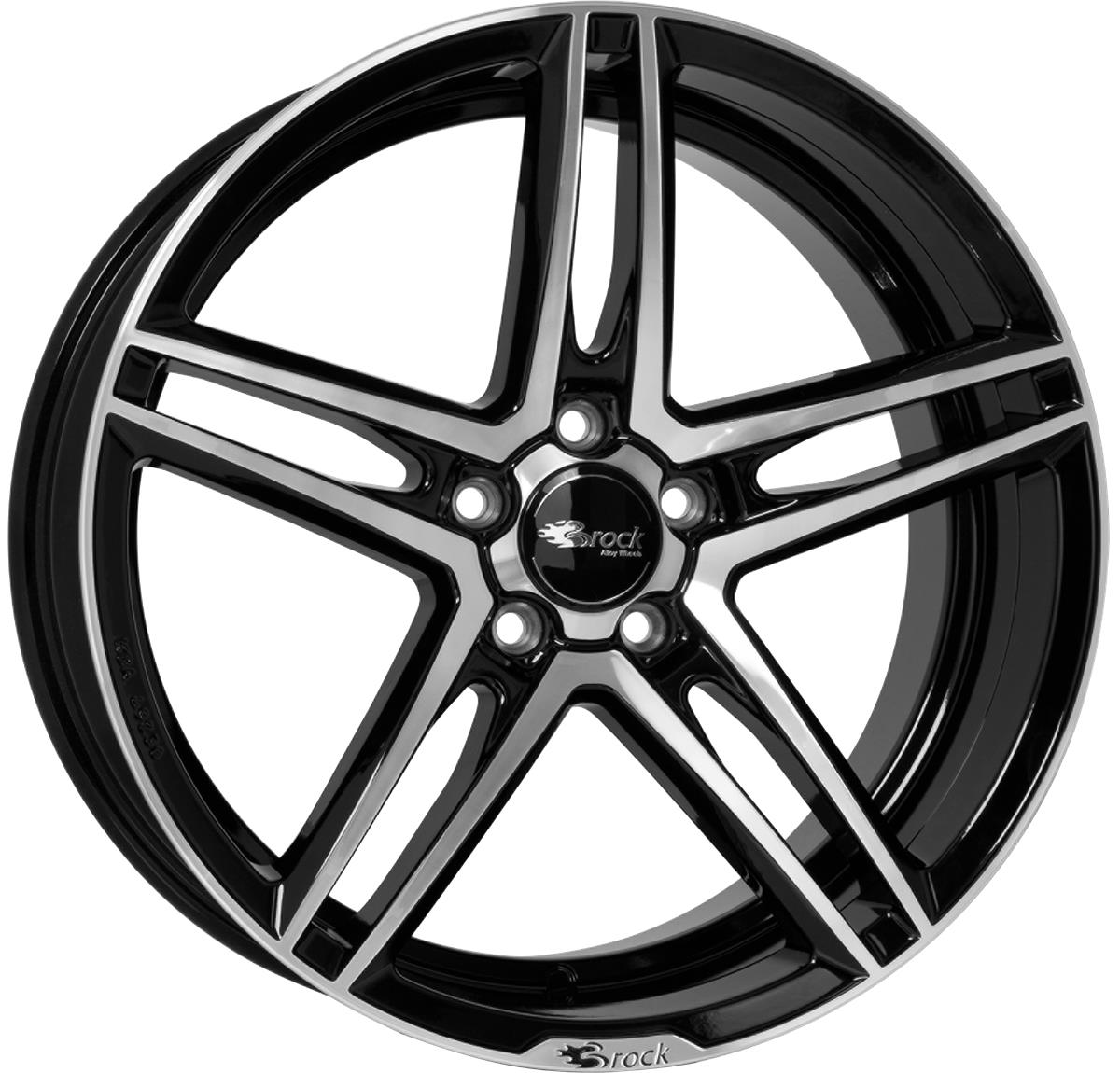 Brock B33 8x18 5x108 ET45 Schwarz