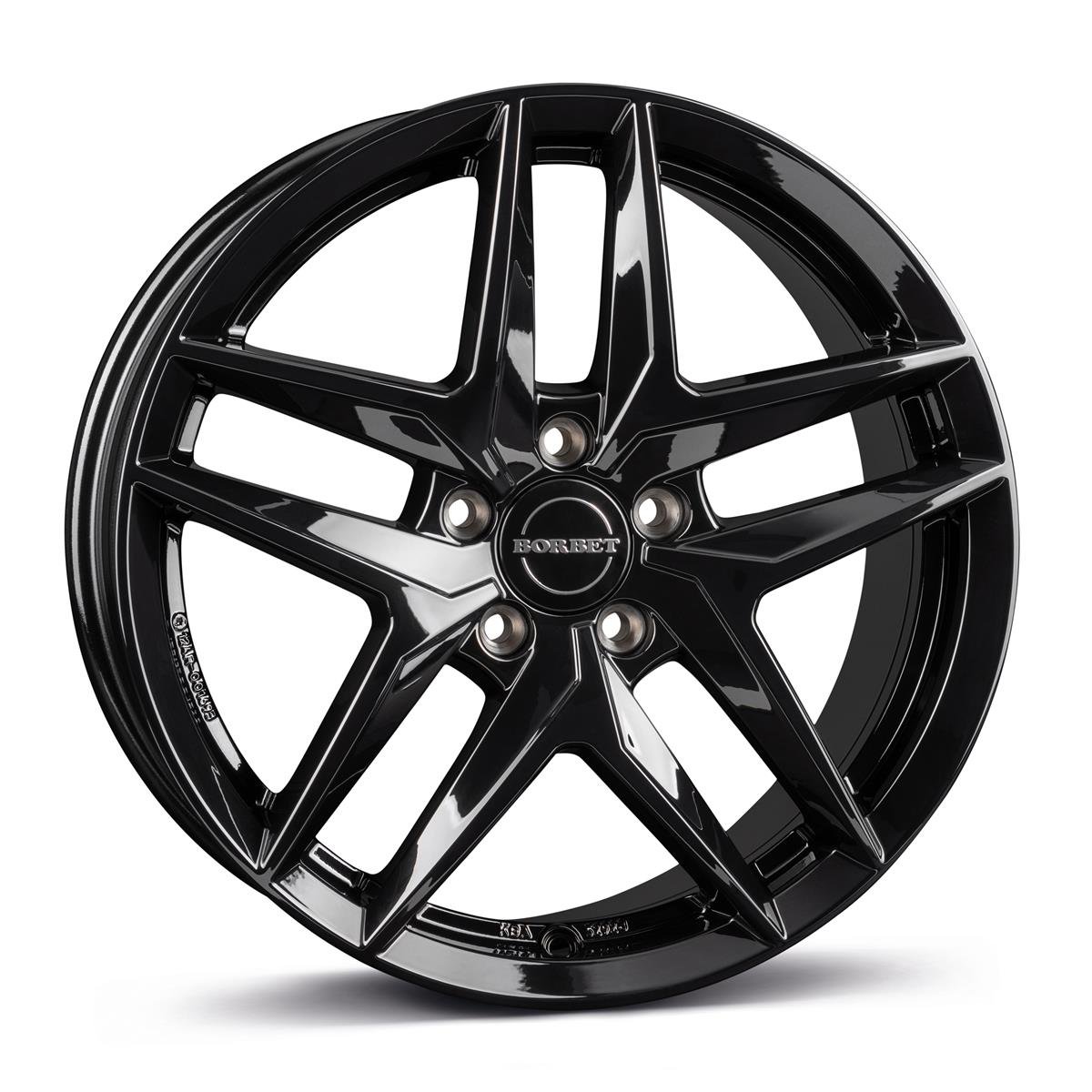 Borbet Z 7x17 5x112 ET48 Black