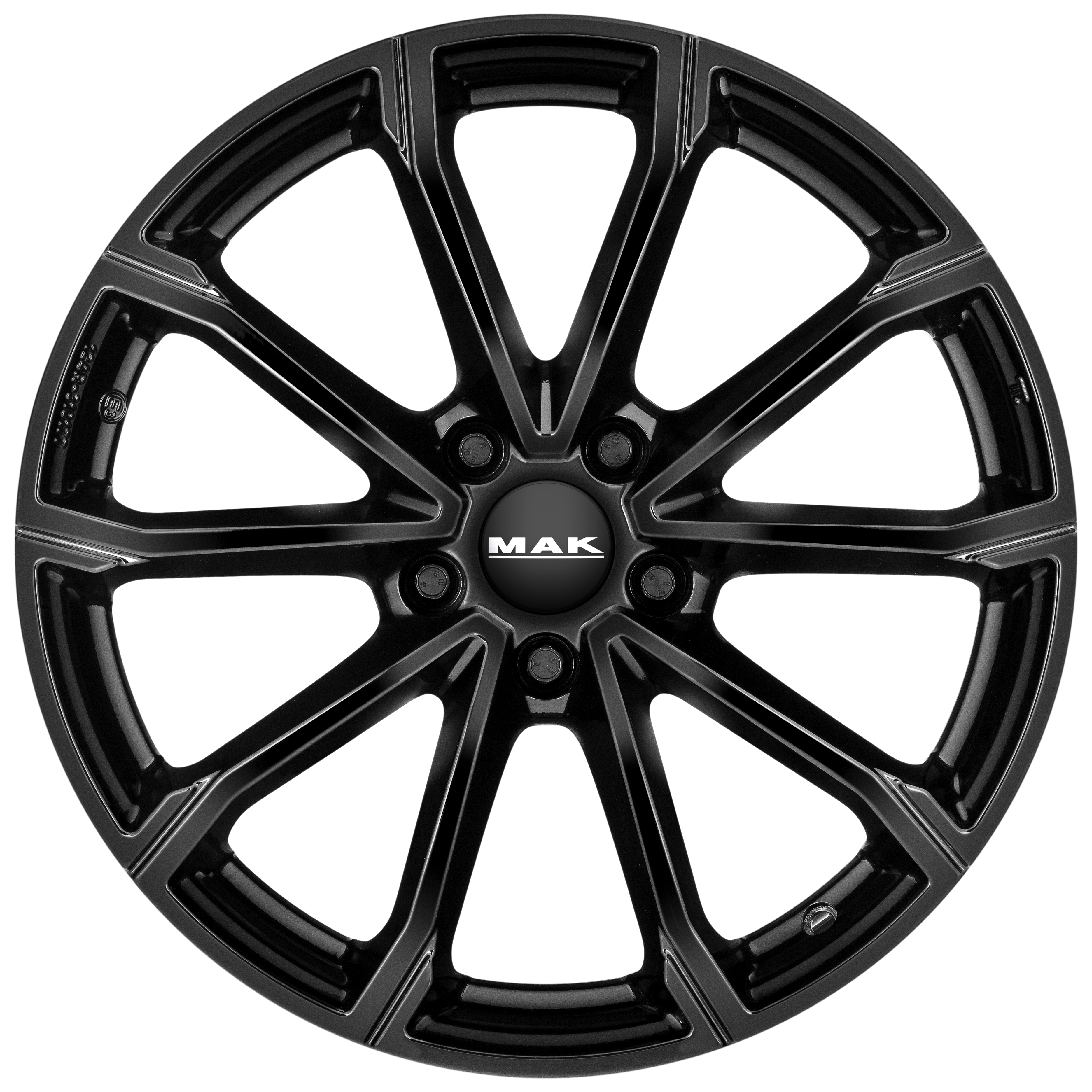 MAK Davinci 7x17 5x112 ET45 Black