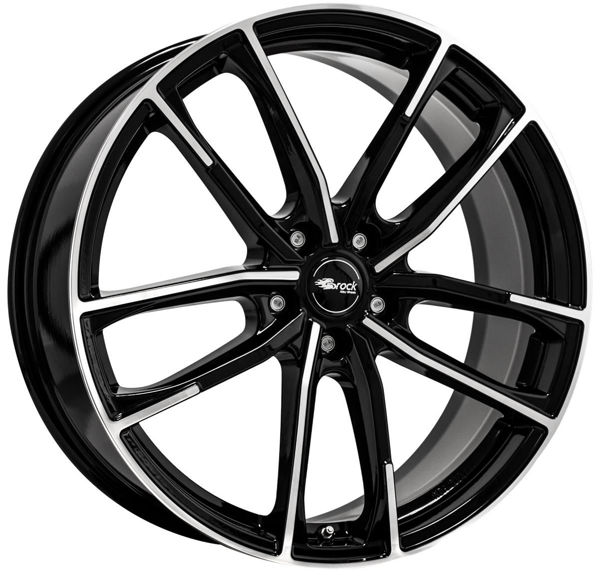 Brock B38 8x18 5x108 ET45 Schwarz