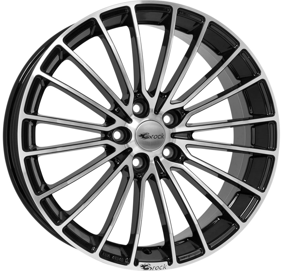 Brock B24 8x18 5x108 ET45 Schwarz