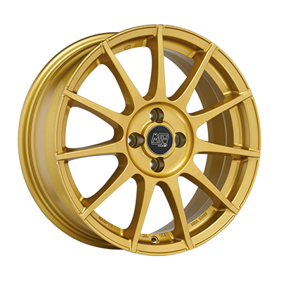 MSW 85 7x17 4x98 ET35 Gold