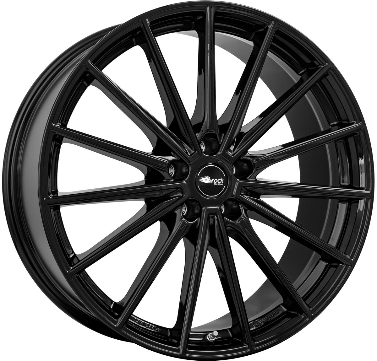 Brock B43 8x20 5x108 ET52 Schwarz