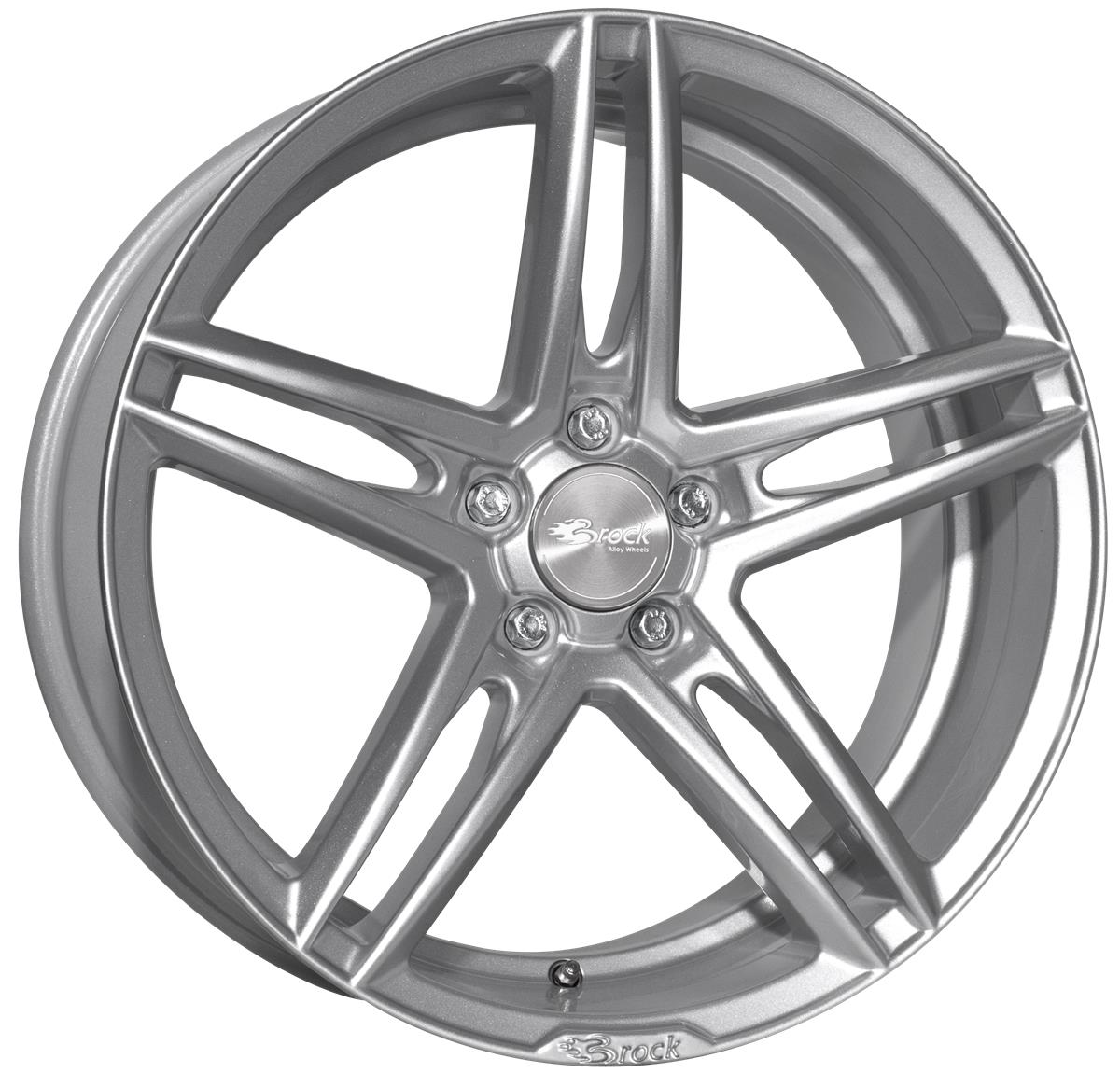 Brock B33 8x18 5x108 ET45 Kristallsilber