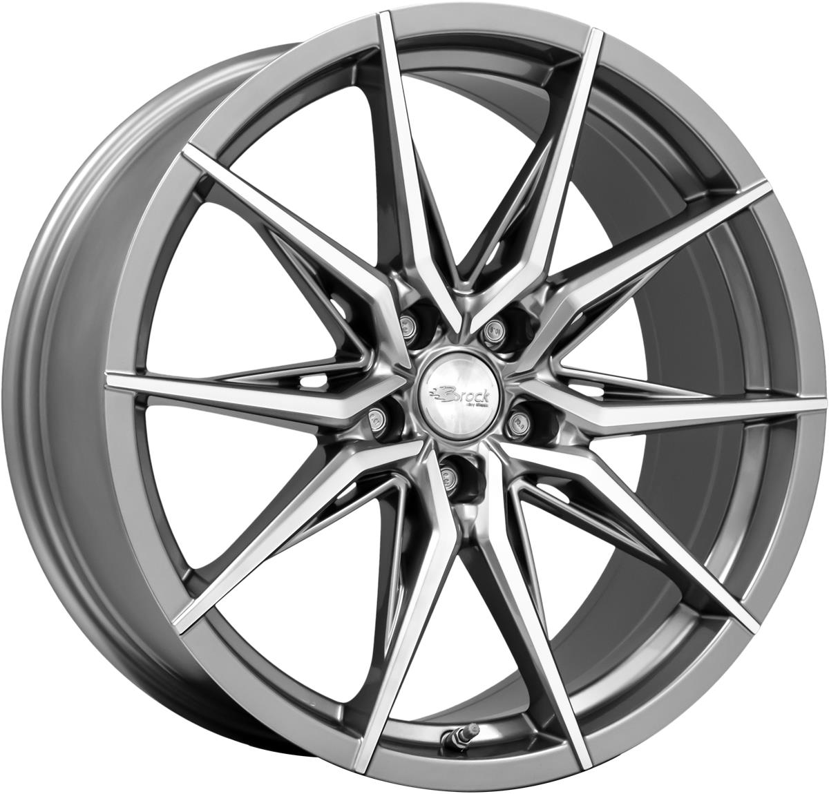Brock B42 8x18 5x108 ET42 Ferric